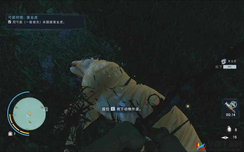 探索孤岛惊魂 3 中击杀黄金虎的独特技巧攻略