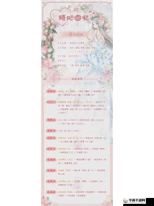 奇迹暖暖五月倾心回忆复开活动具体内容全方位详解 你想知道的都在这里