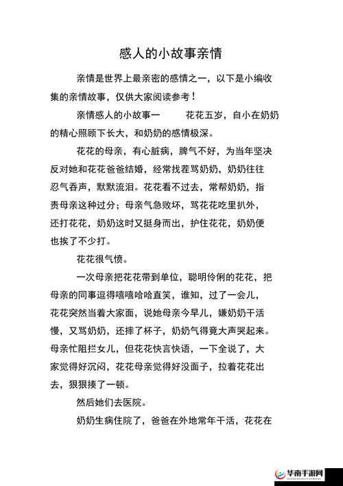 我的小后妈：别样的亲情故事