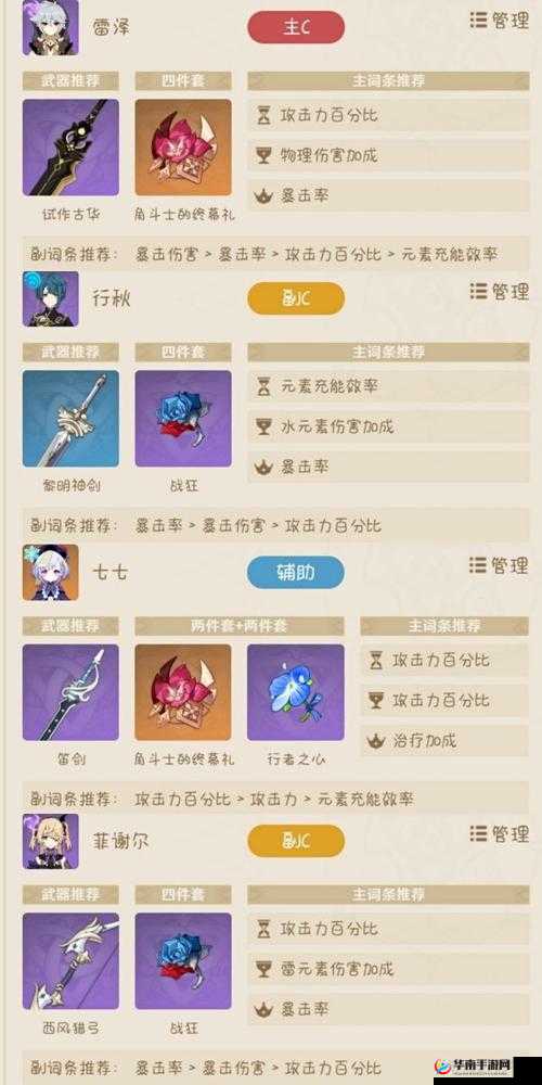 原神圣召唤：菲谢尔雷泽技能详解与实战指南