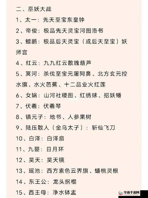 《神话秘境：深度解析法宝强化攻略》