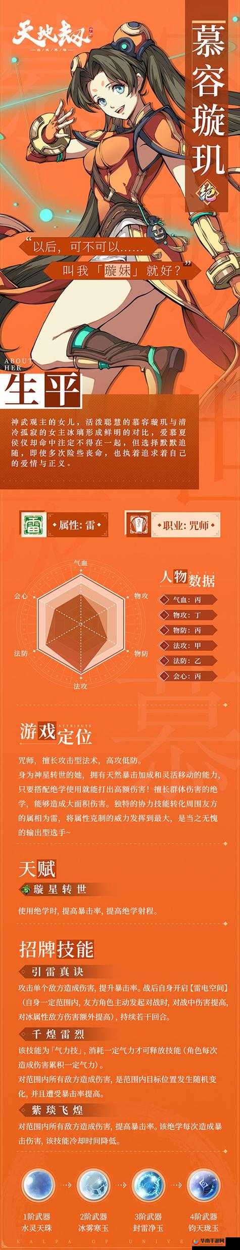 天地劫幽城再临慕容璇玑卡池值得性价比分析