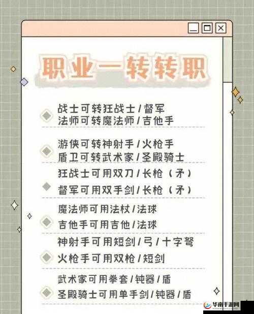 苍穹之剑各职业宝石选择全攻略：打造最强职业之路