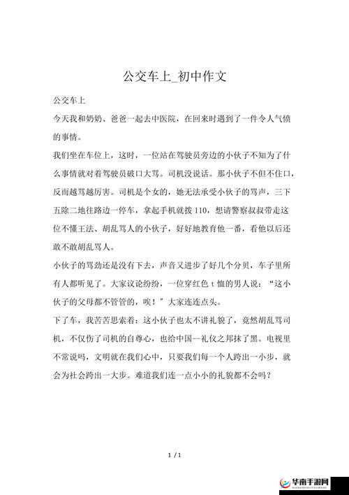 在 1 路和 5 路公交车上的 15 天日记