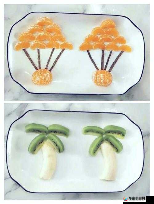 水果盛宴：香蕉樱桃水蜜桃猕猴桃菠萝的奇妙组合