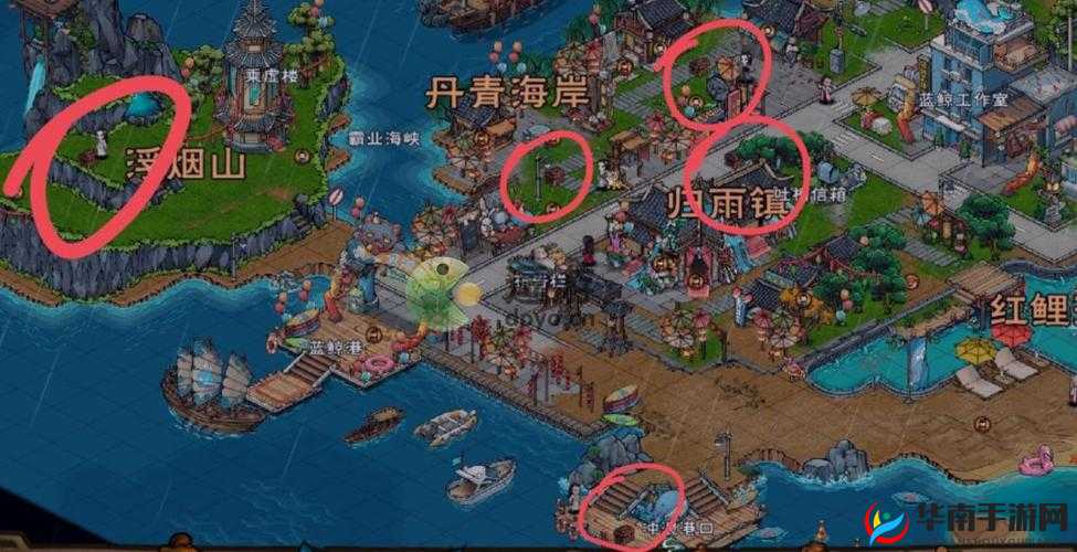 烟雨江湖青城山宝箱位置揭秘