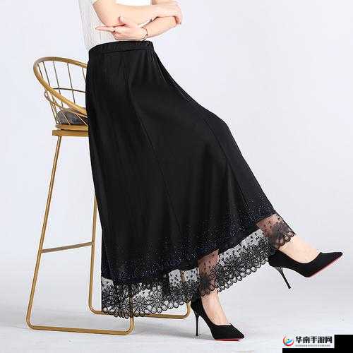 妈妈半截裙高腰烫钻：时尚魅力之选