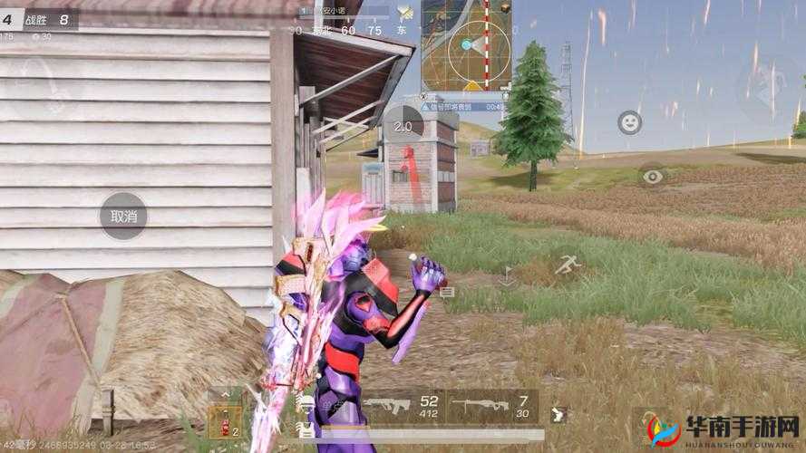 荒野行动:教你轻松爬上屋顶,成为游戏中的屋顶王者