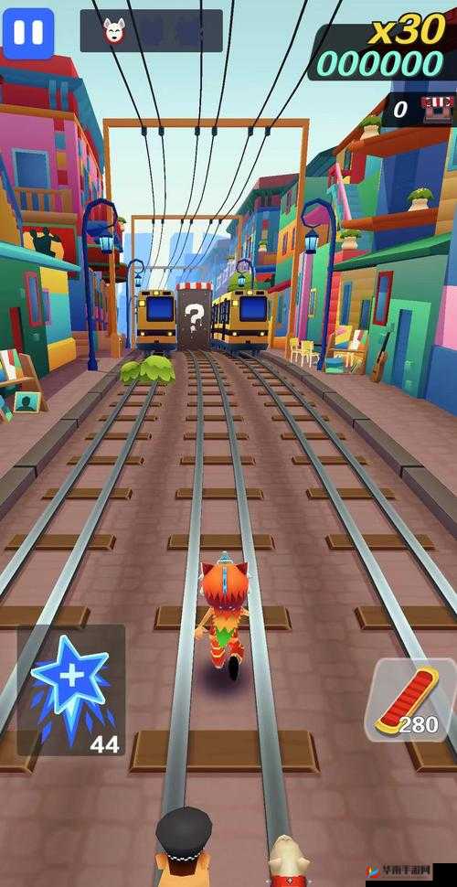 《地铁跑酷》颜料作用解析