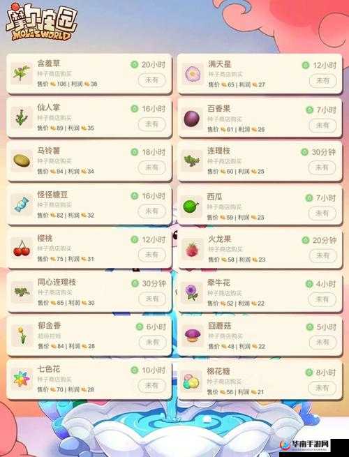 摩尔庄园种子获取秘籍：多种途径助你轻松集齐各类珍稀种子