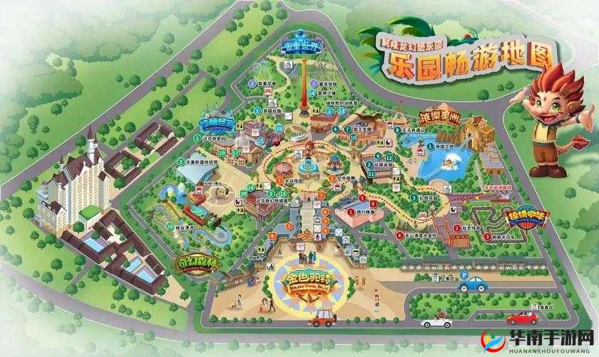 龙族幻想游乐园地图全览 唯美画卷待你来赏
