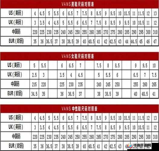 欧码、中国码：尺码换算的秘密