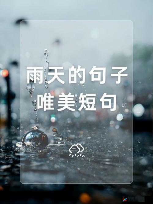 ツユ-やっぱり雨は降るんだね:唯美雨曲