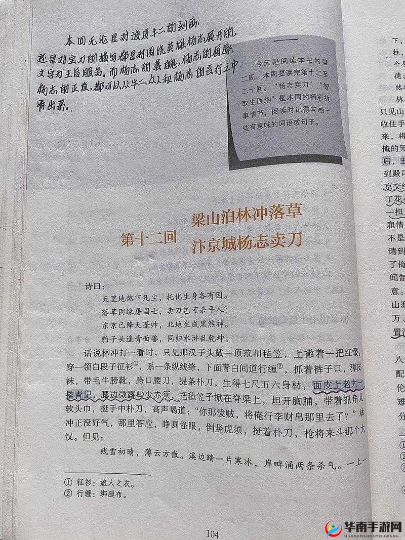 豪情水浒林冲第五回，落草梁山泊