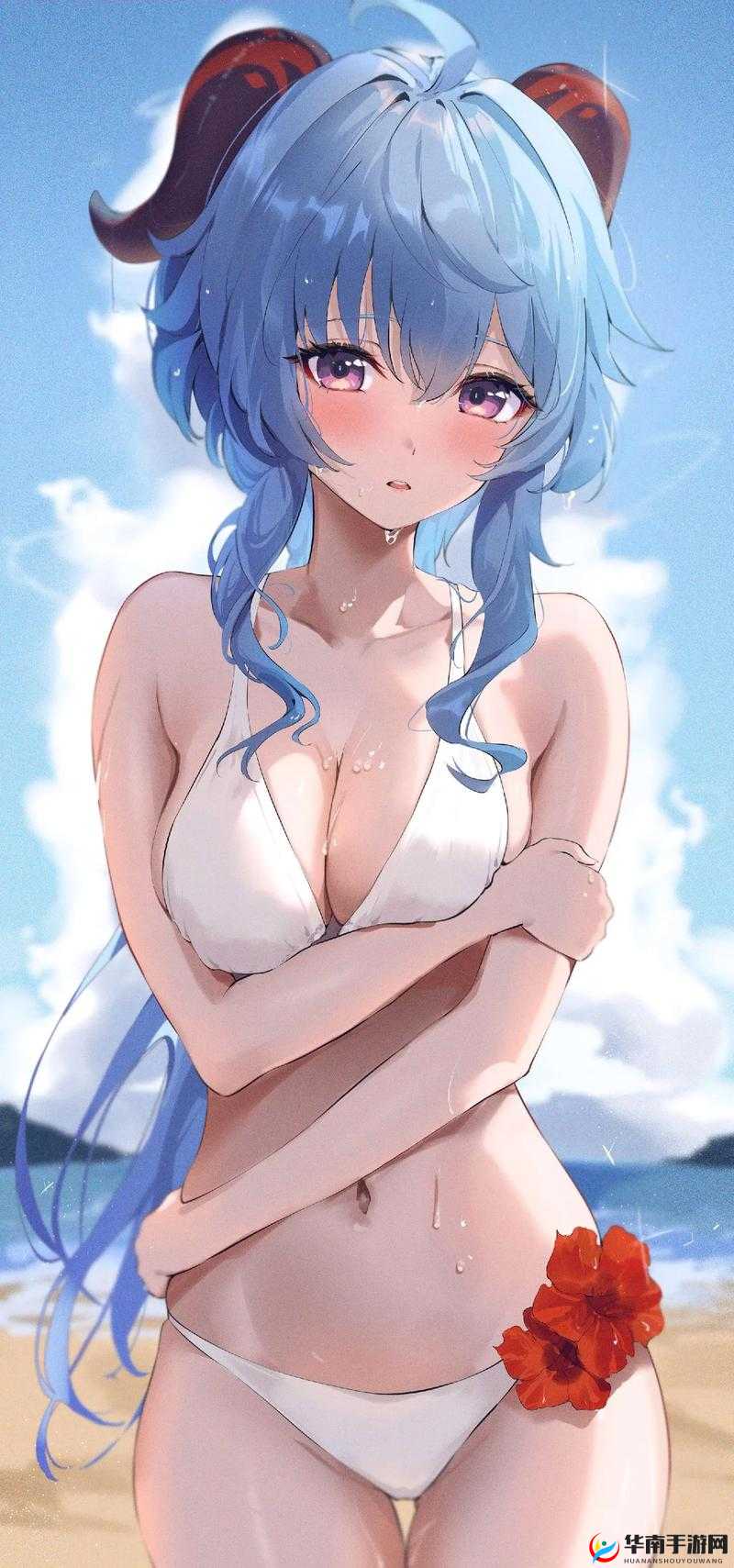 旅行者与甘雨欢乐拔萝卜的奇妙之旅