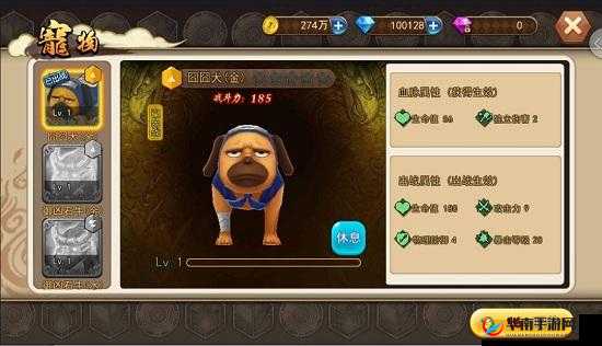 盗墓三番队宠物系统功能玩法全揭秘