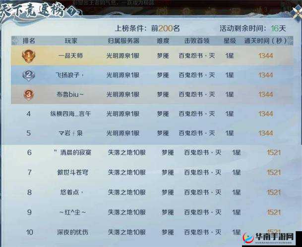 灵域仙魔手游冰火之战活动玩法规则全面解析