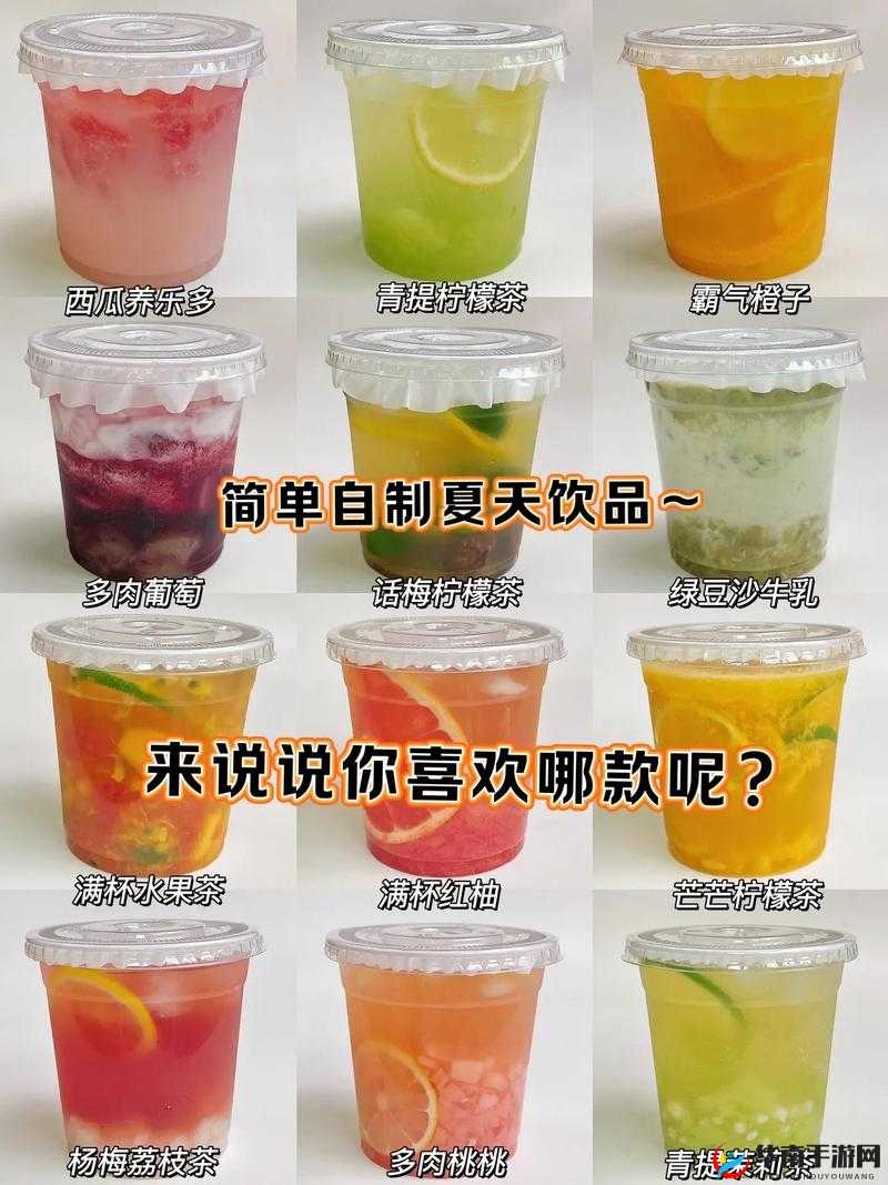 新手在家自调任务:轻松开启 DIY 美食饮品之旅