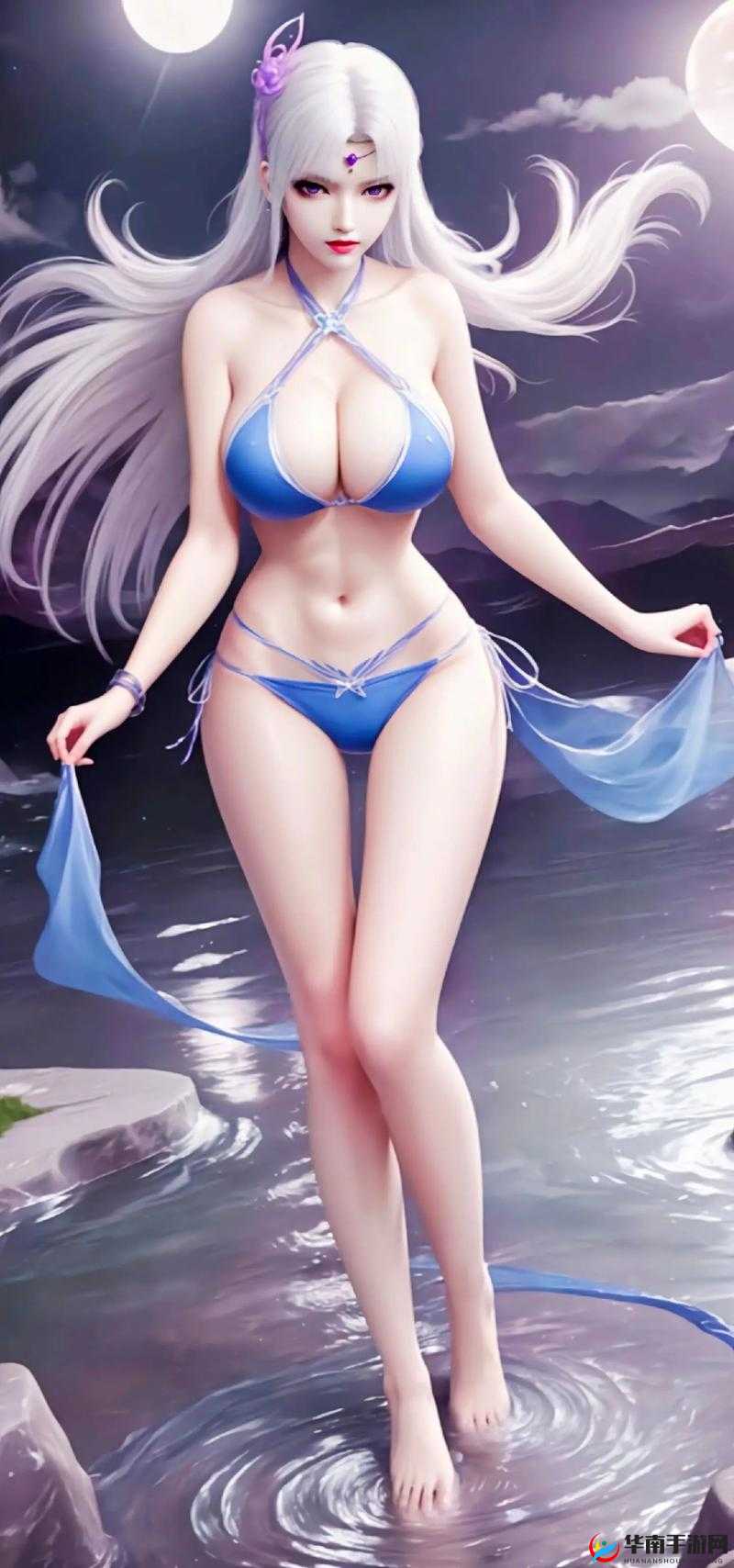 斗破苍穹:女角色比基尼泳装被操到流口水,无内衣裸体