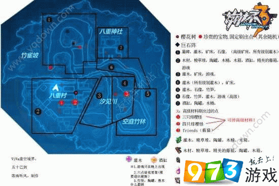 崩坏3开放世界八重村资源采集详解