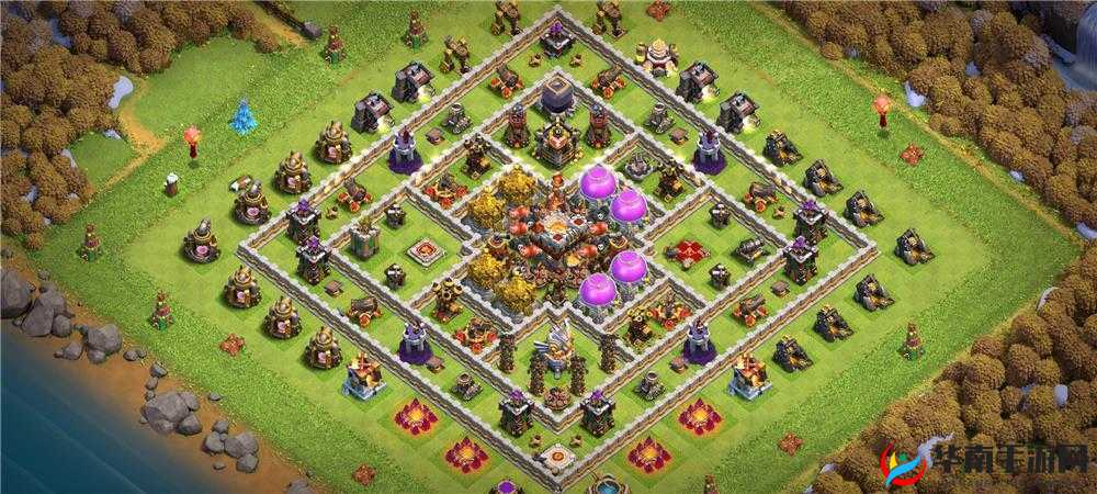 部落冲突11本护资源神阵揭秘，智胜无脑狗球流