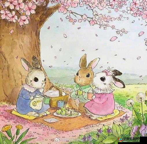 可爱小兔子漫画：萌趣世界的奇妙之旅