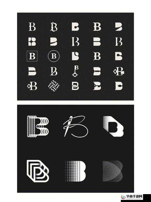 B 的外部形象图形：展现独特魅力与艺术风格的象征