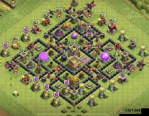 部落冲突8本后期护黑阵分享，实战效果相当不错在资源管理中的重要性及策略