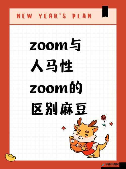 Zoom 与具有人马性 Zoom 的区别探讨