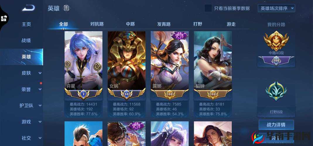 王者荣耀战国争鸣版本最强第一人，S7最强竟然是她