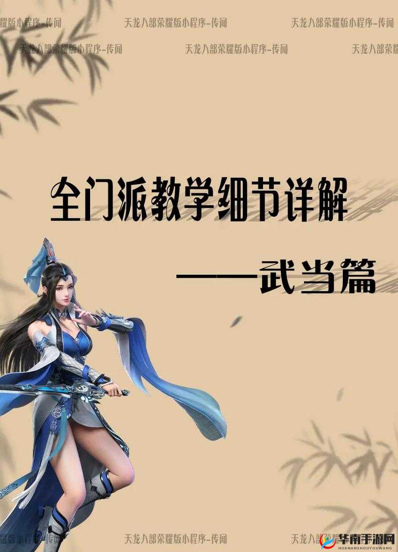 武林豪侠传武当门派武学详细说明，资源管理的艺术