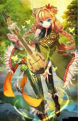 莎拉娜，天命传说中的吟游诗人