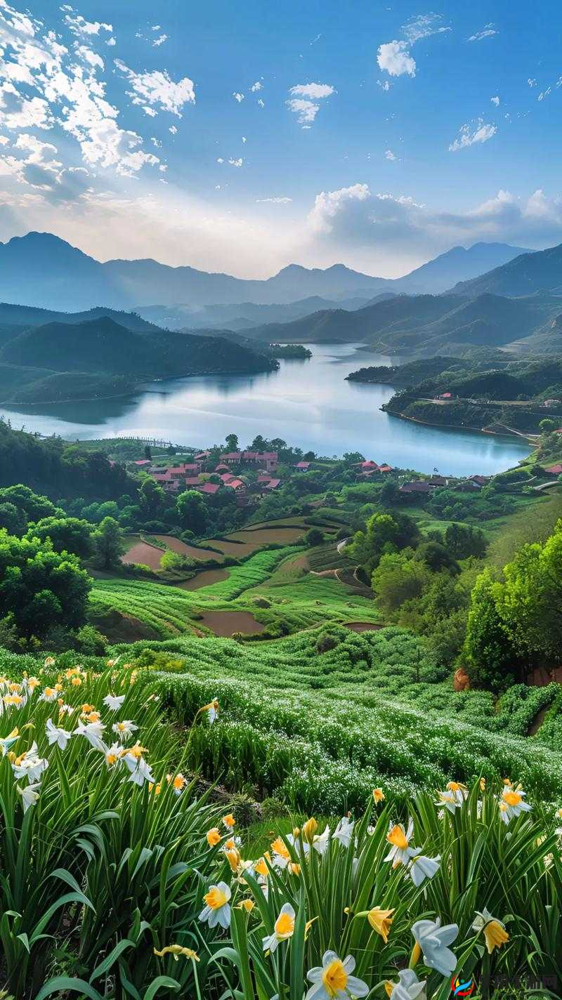 美丽的领居中那如诗如画般的美好景致