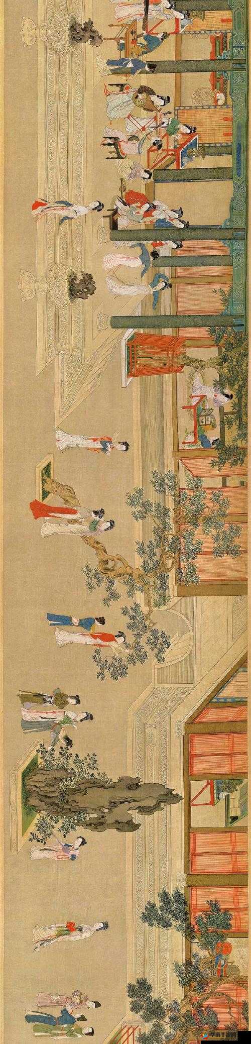 汉宫春晓 61 式图:展现古代宫廷生活的艺术珍品