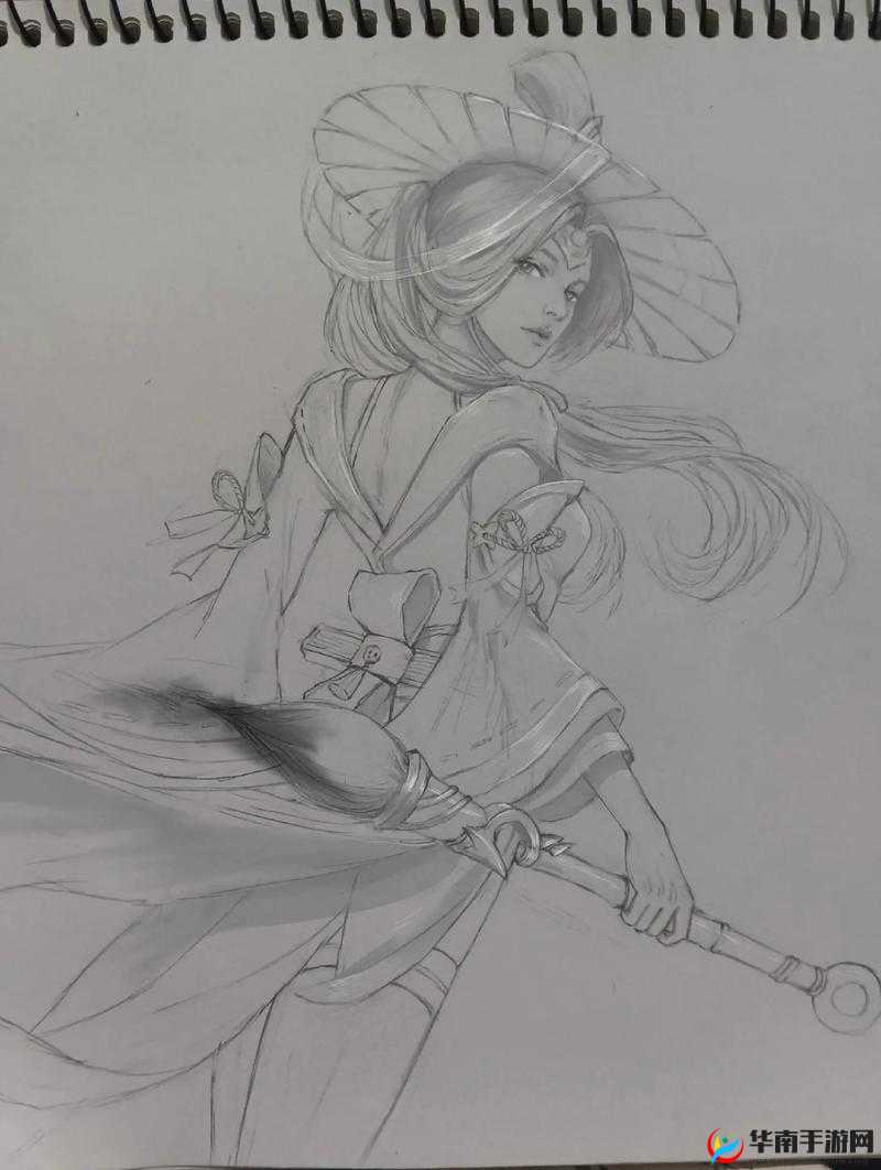 上官婉儿手持笔稿展才情于己身