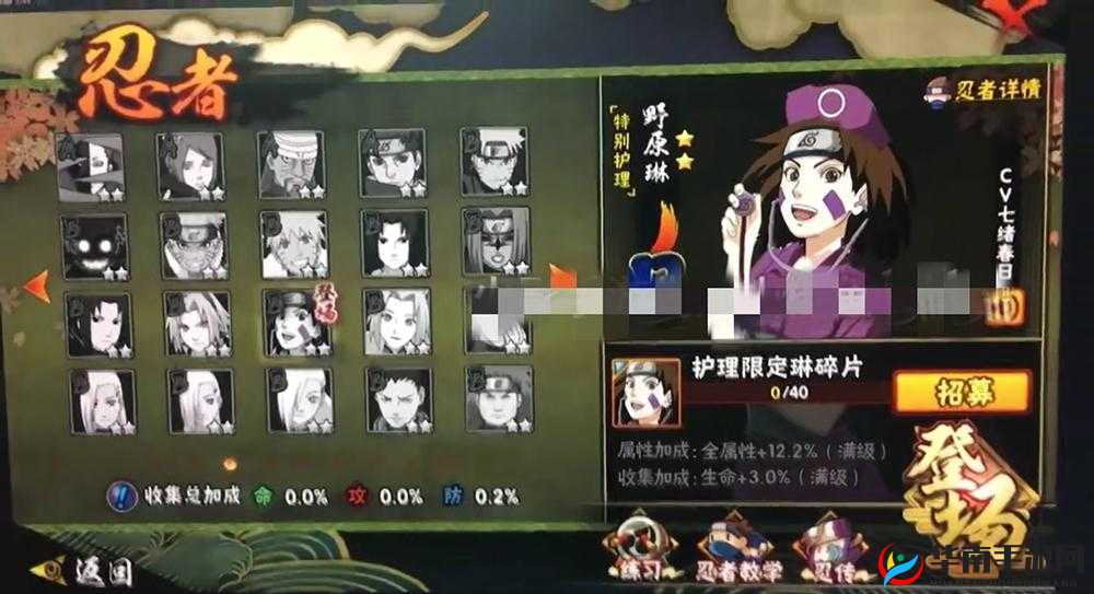 火影忍者手游野原琳上线时间预测，资源管理与最大化价值探讨