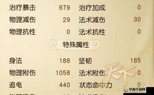 天下手游魍魉职业技能属性详解