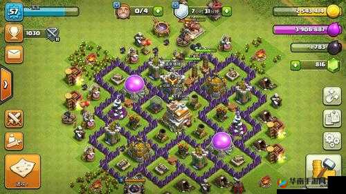 部落冲突7本防龙阵，完美防御的艺术