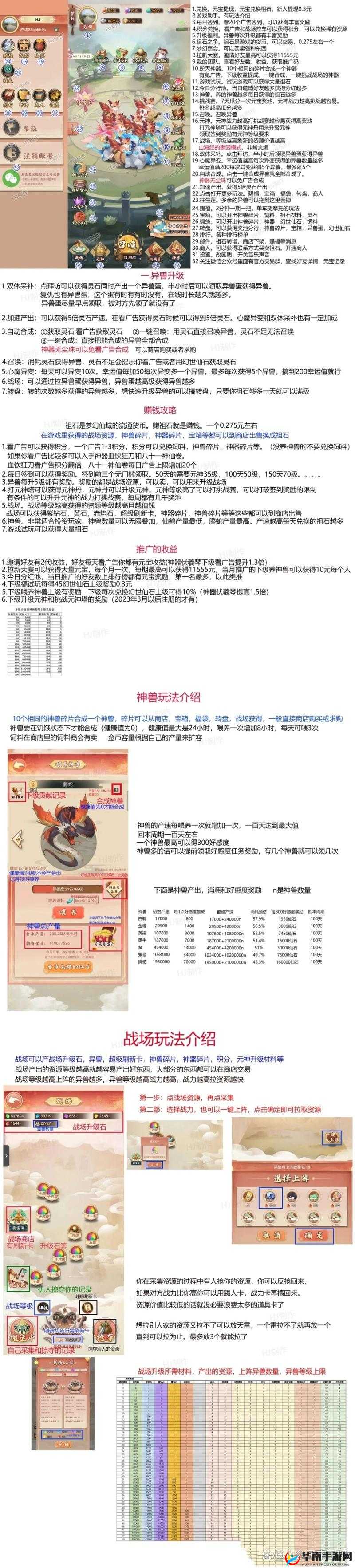 永恒仙域手游前期冲级攻略