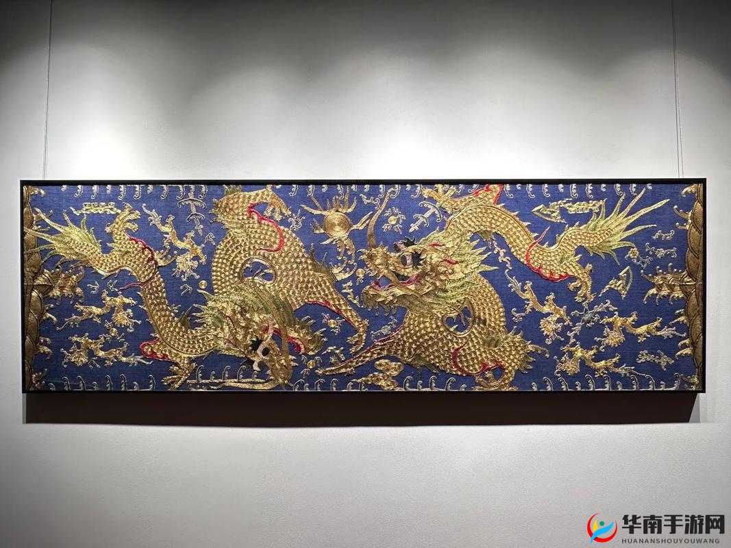 佛帐潮绣凸浮双龙耳帐百度云：珍贵艺术藏品的独特魅力展现