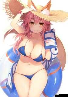 玉藻前泳装惊艳亮相，FGO玩家不容错过的视觉盛宴与实力测评