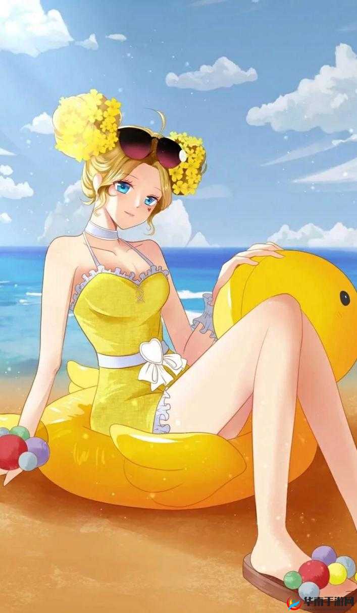 王者荣耀公孙离泳装皮肤：夏日海滩上的绝美舞者