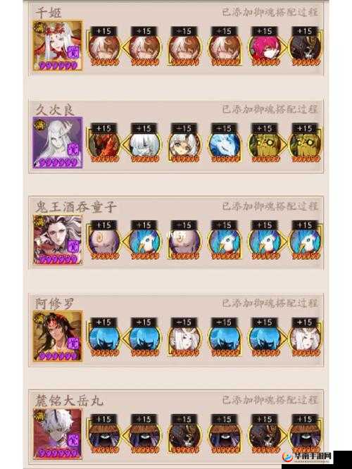 阴阳师手游雨女御魂配置详解分析