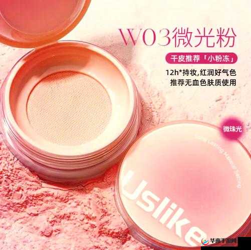 卓越玉女桃花轻蜜粉 K03：内容意外的丰富，打造完美妆效的优质平台