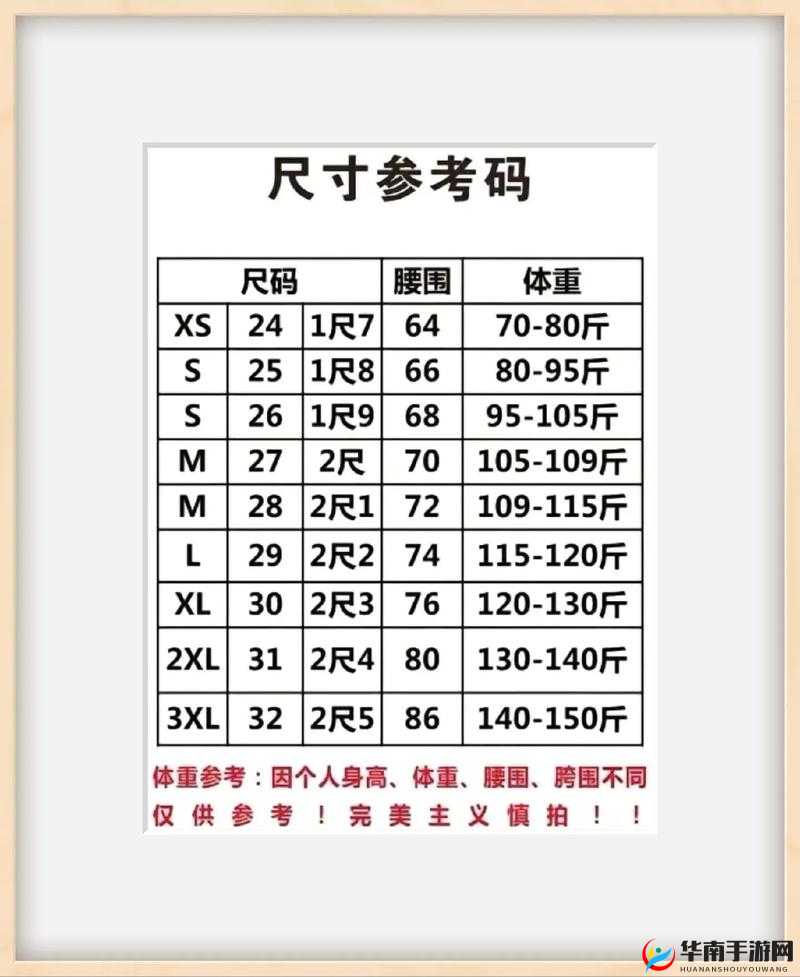 国产尺码与欧洲尺码 2024 对比分析及应用场景探讨