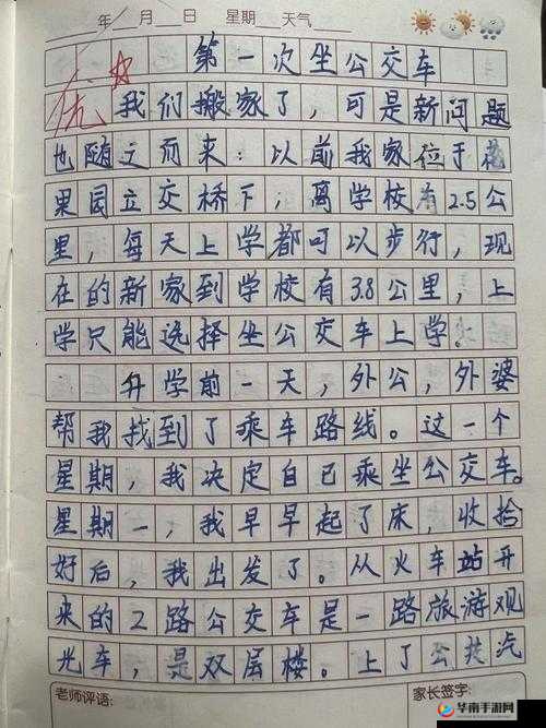 苏苏的日记公交车之每天的奇妙旅程与感悟