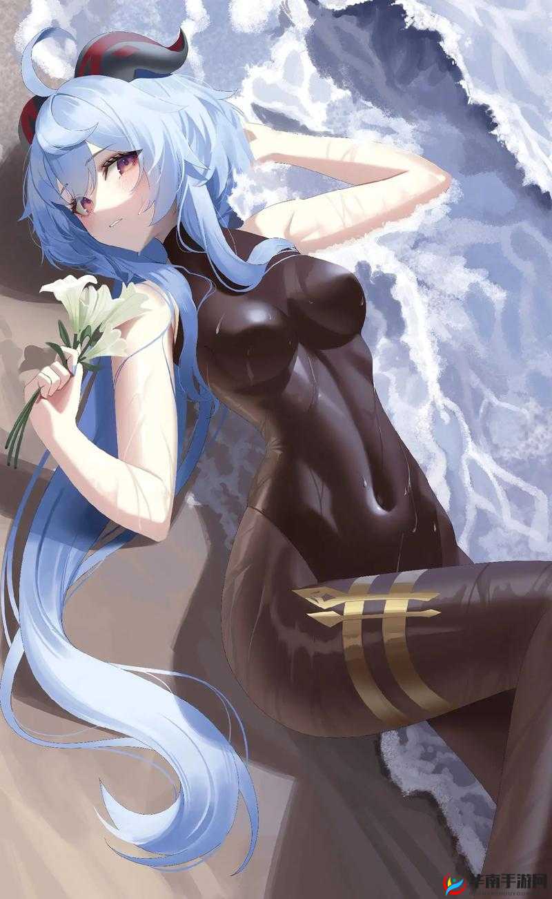 甘雨去的一件不剩的照片P图：绝美二次元人物的创意呈现