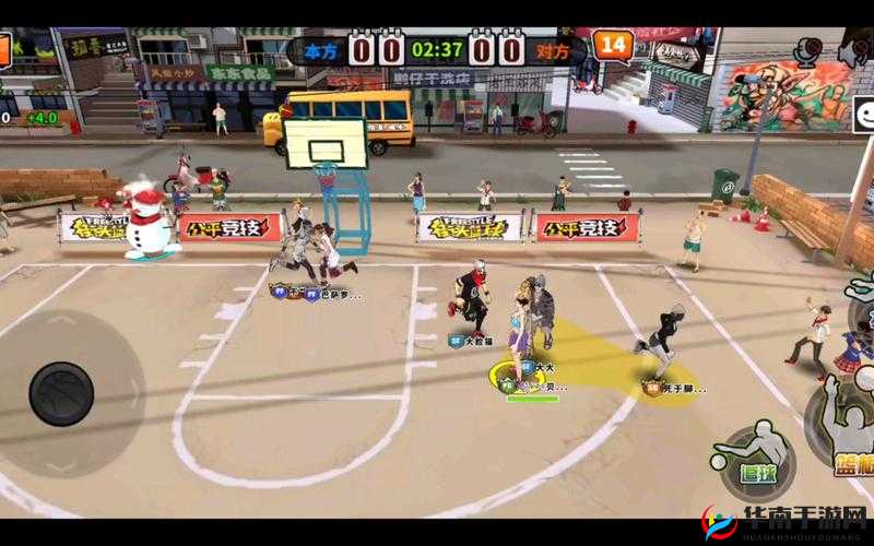 街头篮球手游,恋恋的篮球之旅与暴力进攻得分阵容搭配