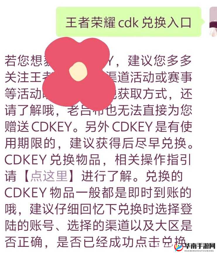 王者荣耀CDK兑换页面及CDK兑换步骤解析