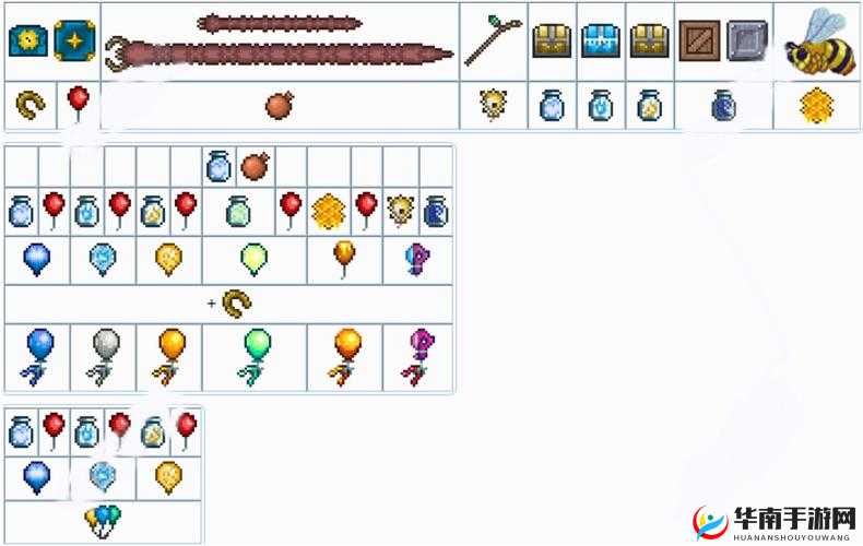 泰拉瑞亚中的奇妙配饰，蜂蜜气球